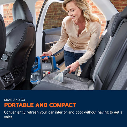 VAX SpotWash Duo Spot Cleaner, For Stains, Spills & Pet Messes, Suitable for Car, Sofa, Upholstery, Compact, Handheld Cleaning Machine Includes Pet Tool & Vax 250ml Solution, CDCW-CSXA.